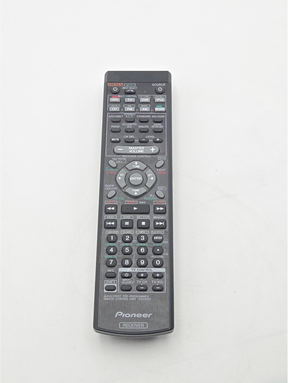 Pioneer XXD3152 OEM Remote Control VSX-818V VSX-918V AV Receiver Tested